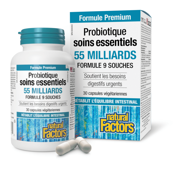 Probiotique Soins essentiels 55 milliards de cultures probiotiques vivantes, image-lifestyle