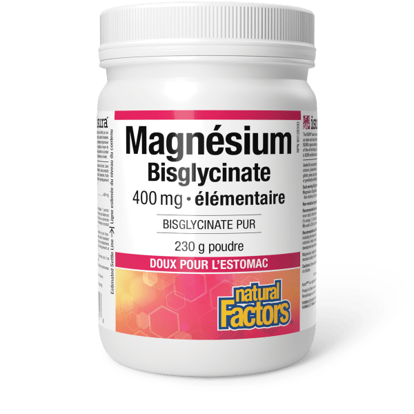 Bisglycinate de magnésium 400 mg 230 g poudre, image-hi-res