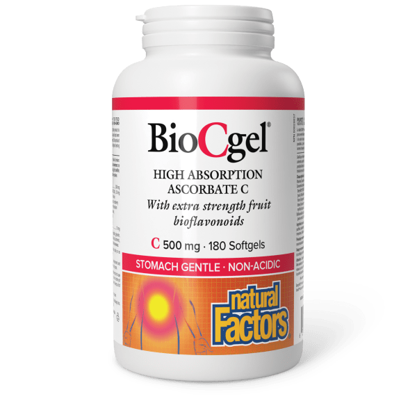 BioCgel High Absorption Ascorbate C  500 mg  180 Softgels, image-hi-res
