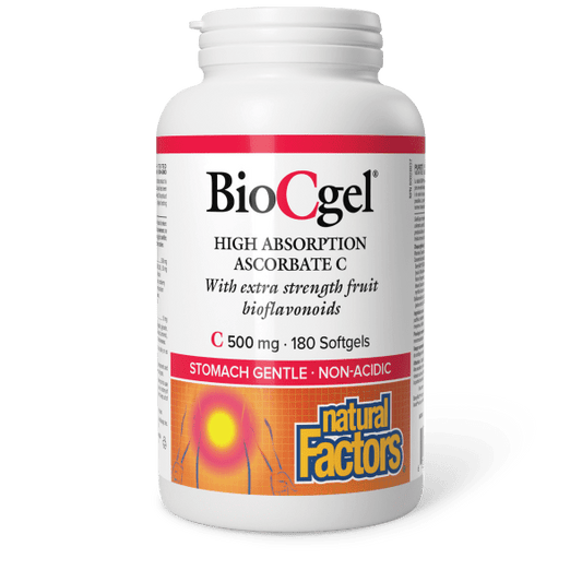 BioCgel High Absorption Ascorbate C  500 mg  180 Softgels, image-hi-res