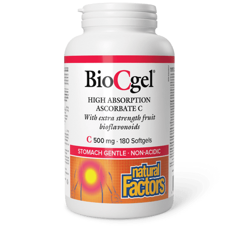 BioCgel High Absorption Ascorbate C  500 mg  180 Softgels, image-hi-res