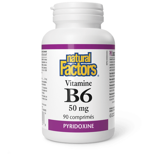 Vitamine B6 50 mg, Natural Factors|v|image|1230