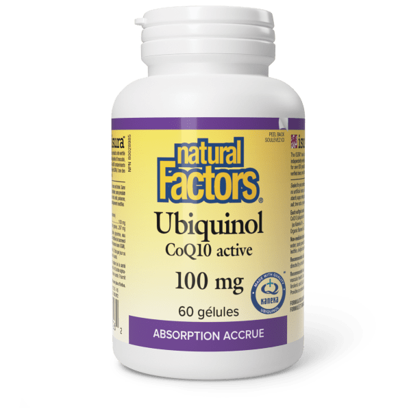 Ubiquinol CoQ10 Active  100 mg  60 gélules, image-hi-res