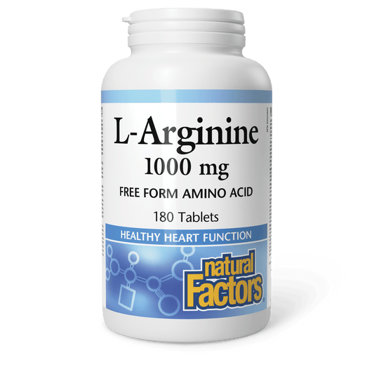 L-Arginine 1000 mg, Natural Factors|v|image|2856