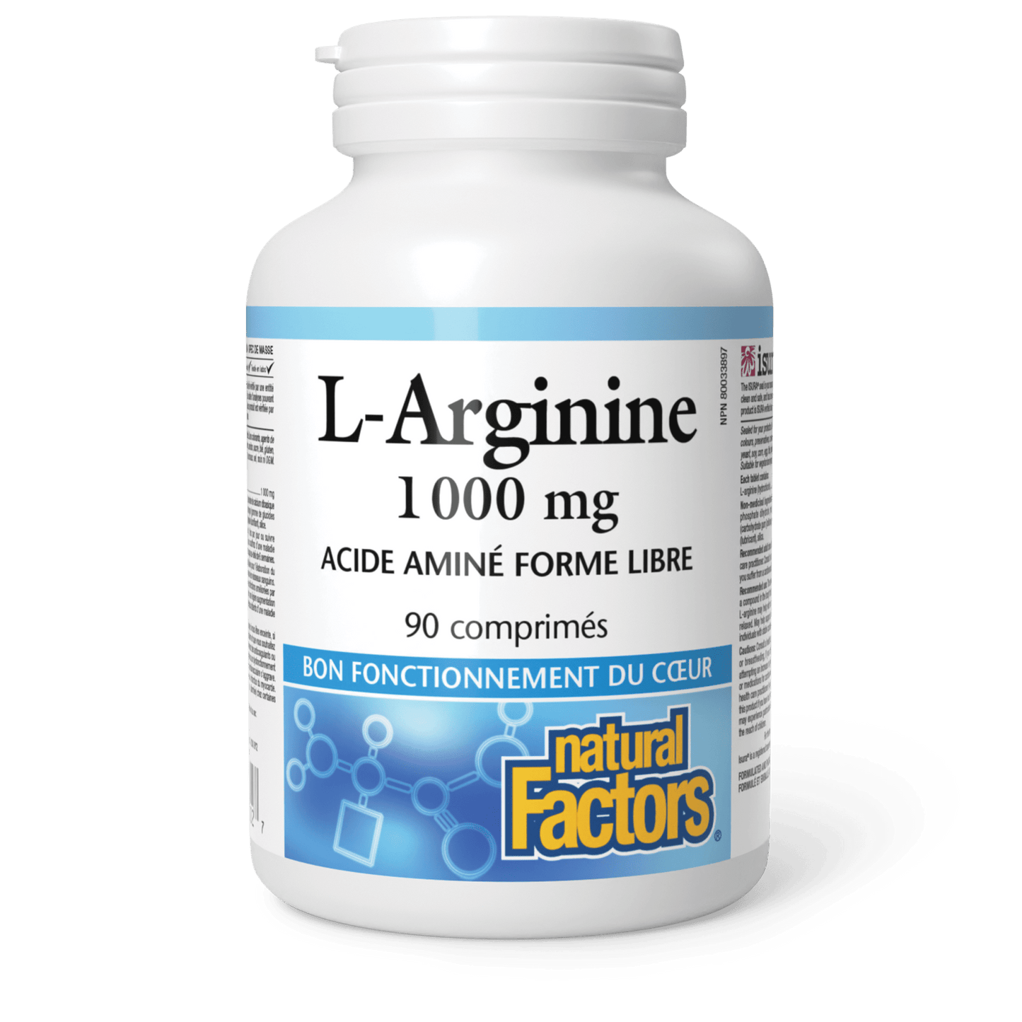 L-Arginine 1 000 mg, Natural Factors|v|image|2802