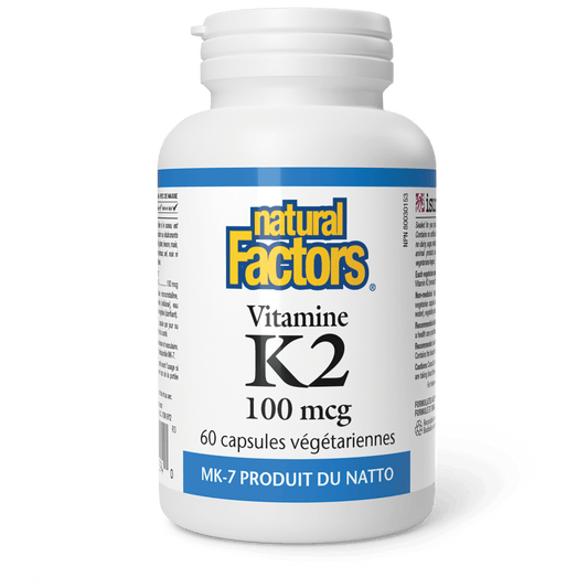 Vitamine K2 100 mcg, Natural Factors|v|image|1294