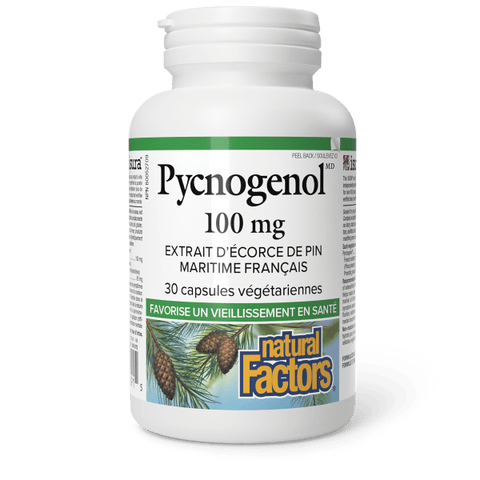 PycnogenolMD  100 mg  30 capsules végétariennes, image-hi-res
