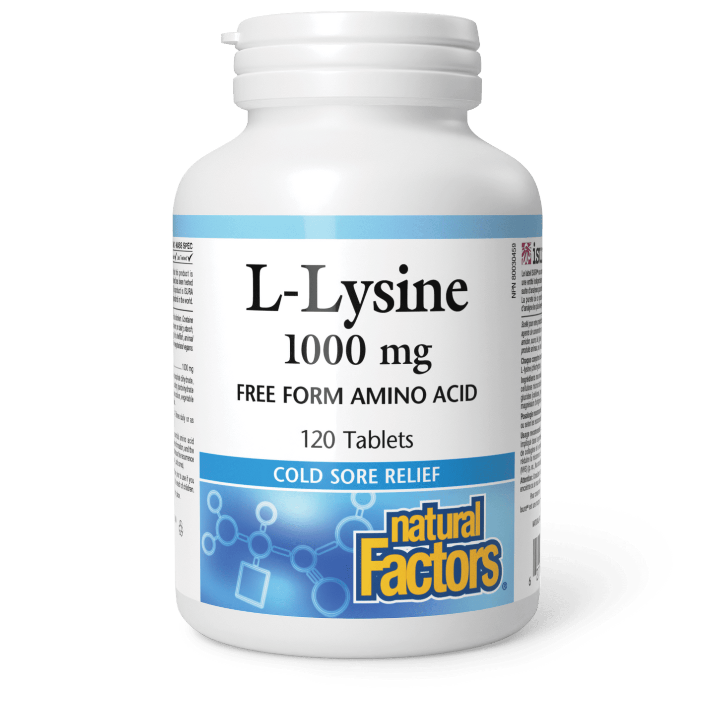 L-Lysine 1000 mg, Natural Factors|v|image|2860