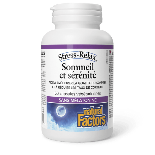 Sommeil et sérénité 250 mg, Stress-Relax, Natural Factors|v|image|2871