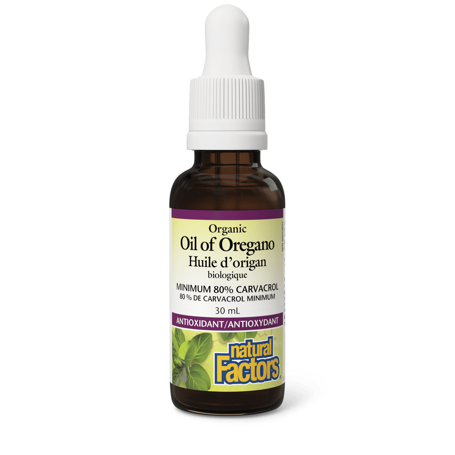 Huile d’origan biologique, Natural Factors|v|image|4571