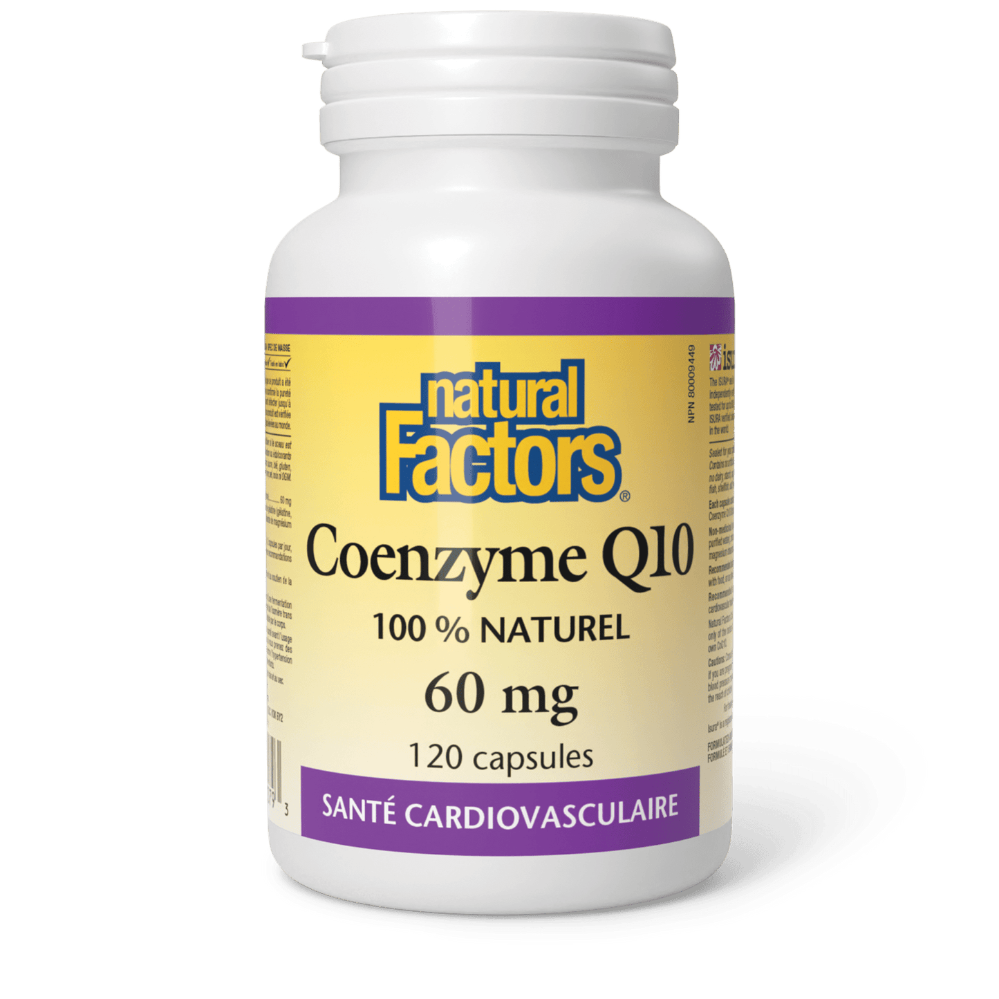 Coenzyme Q10 60 mg, Natural Factors|v|image|2079