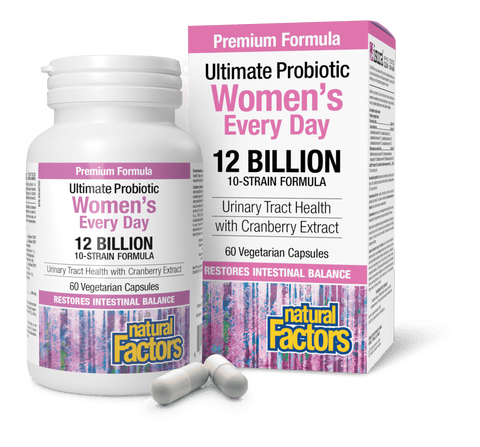 Women’s Every Day 12 Billion 10-Strain Formula, Natural Factors|v|image|1849