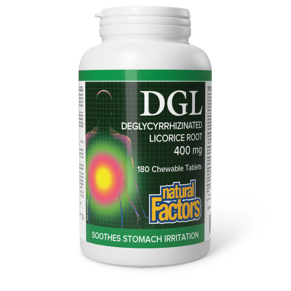 DGL Deglycyrrhizinated Licorice Root  400 mg  180 Chewable Tablets, image-hi-res