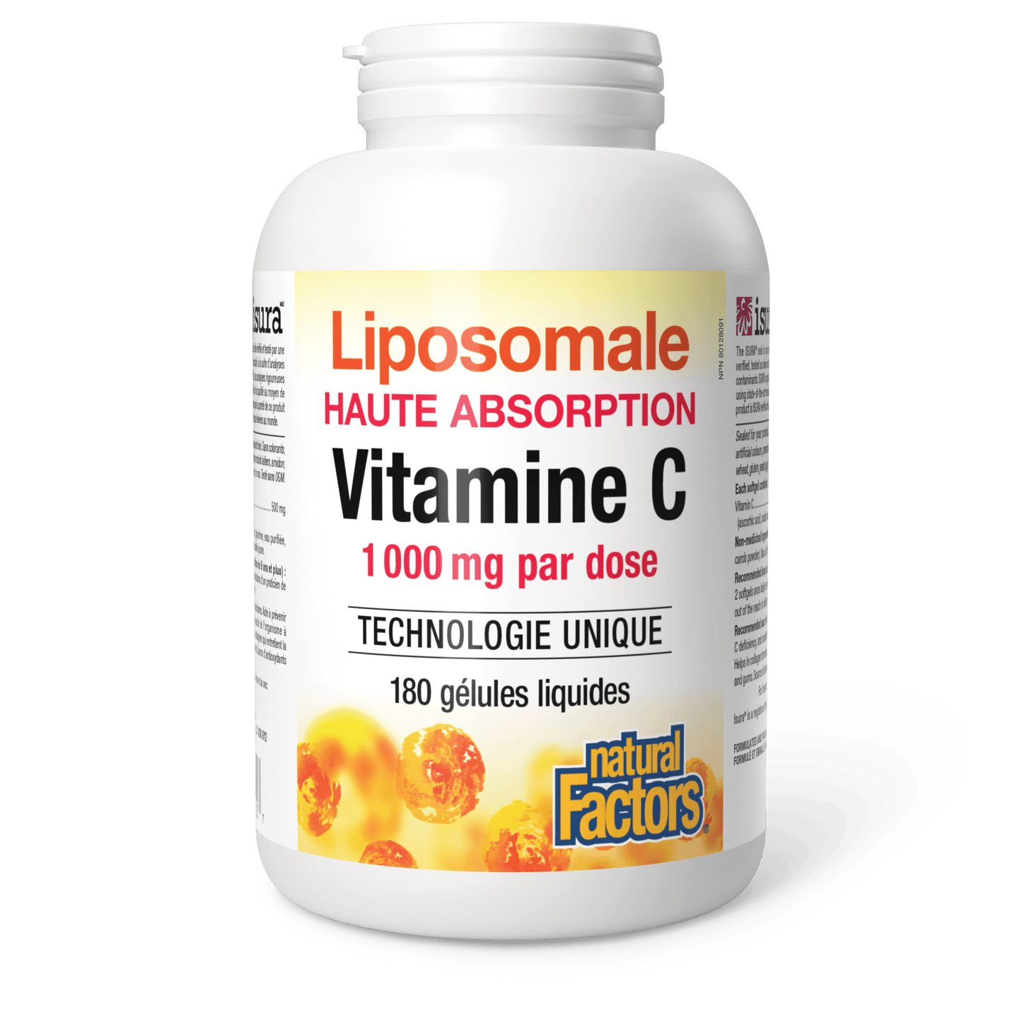 Vitamine C liposomale, Natural Factors|v|image|1320