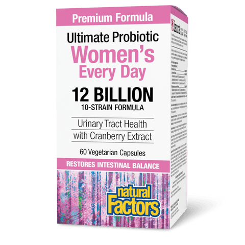 Women’s Every Day 12 Billion 10-Strain Formula, Natural Factors|v|image|1849