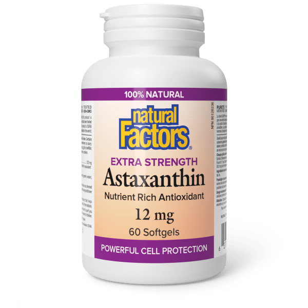Astaxanthin Extra Strength  12 mg  60 Softgels, image-hi-res