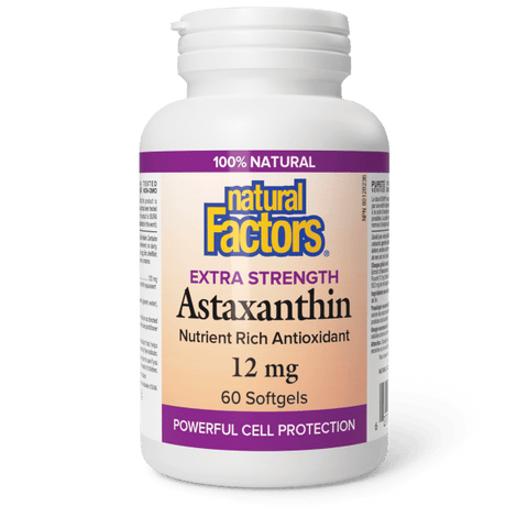 Astaxanthin Extra Strength  12 mg  60 Softgels, image-hi-res