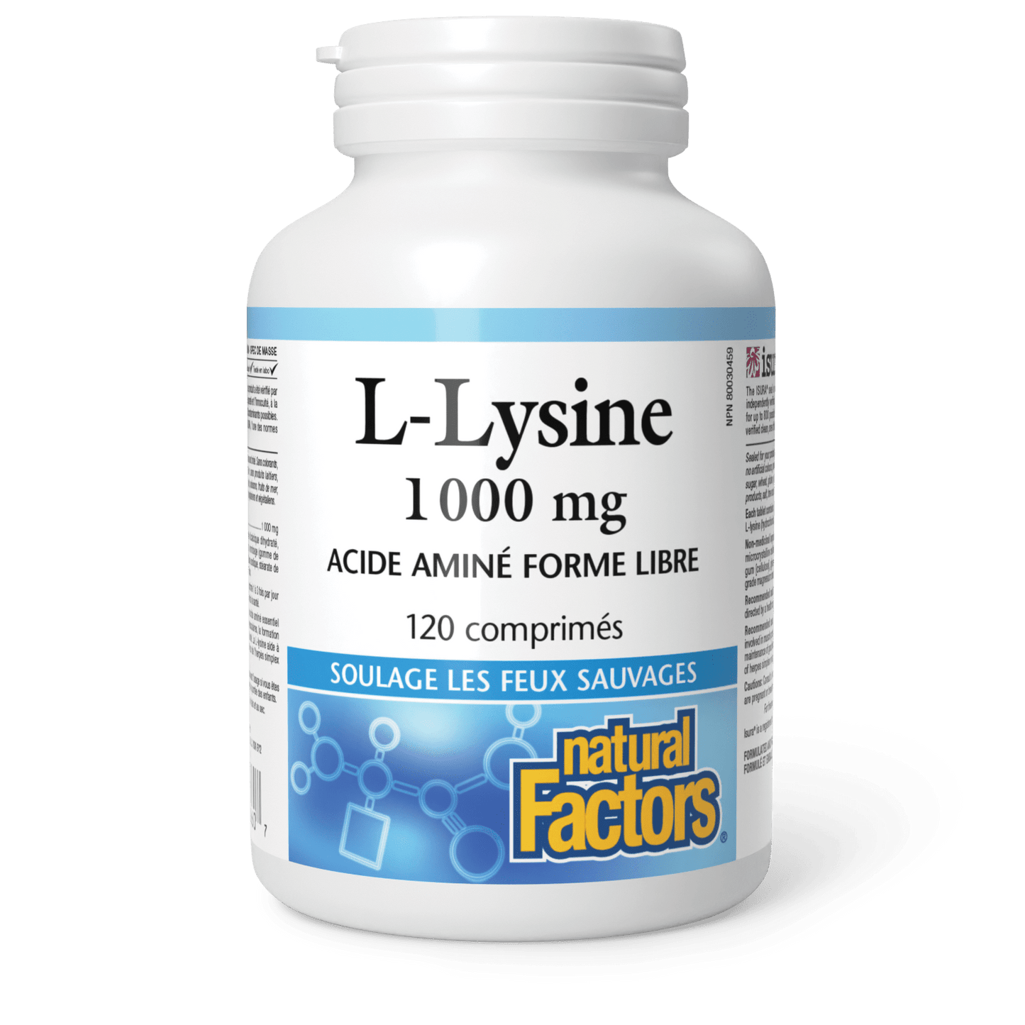 Lysine 1 000 mg, Natural Factors|v|image|2860