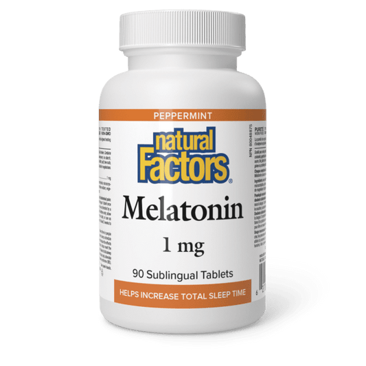 Melatonin  1 mg  90 Sublingual Tablets Peppermint, image-hi-res