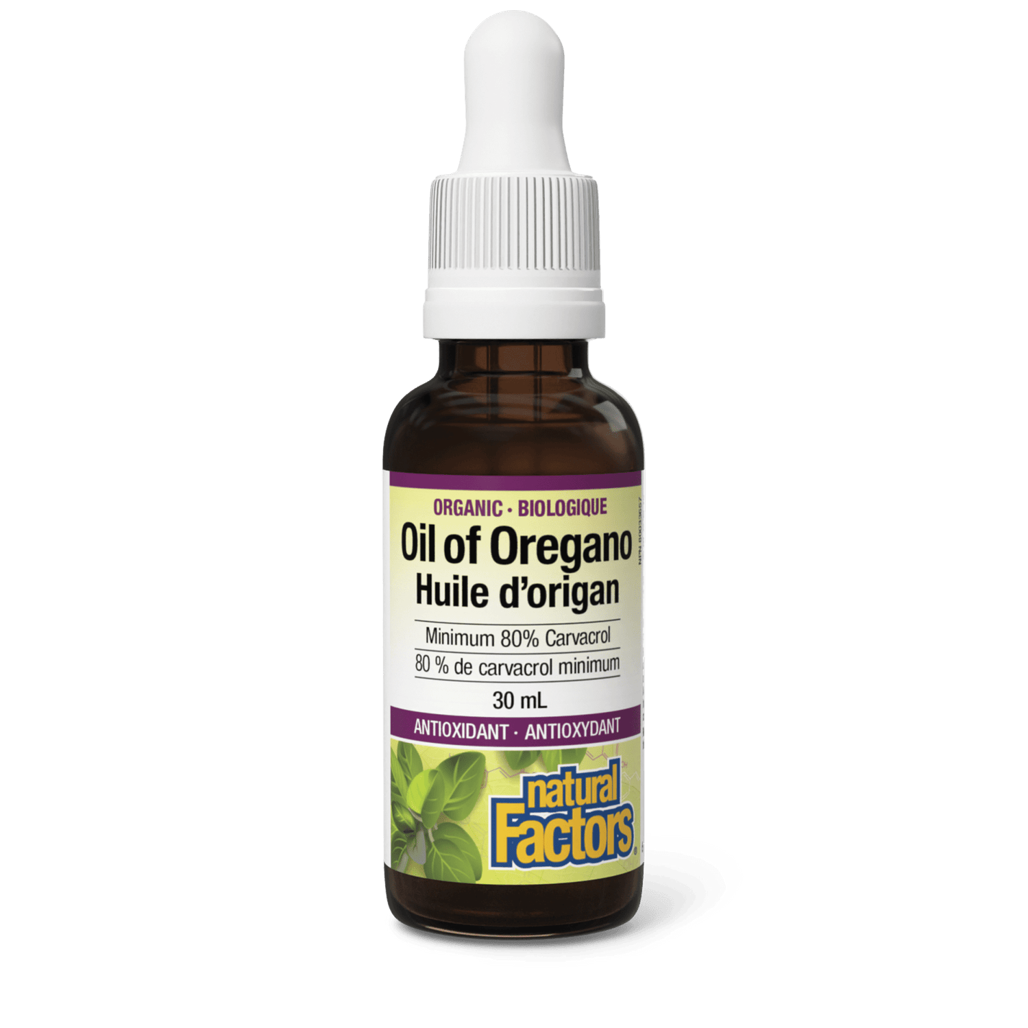 Organic Oil of Oregano, Natural Factors|v|image|4571