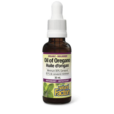 Organic Oil of Oregano, Natural Factors|v|image|4571