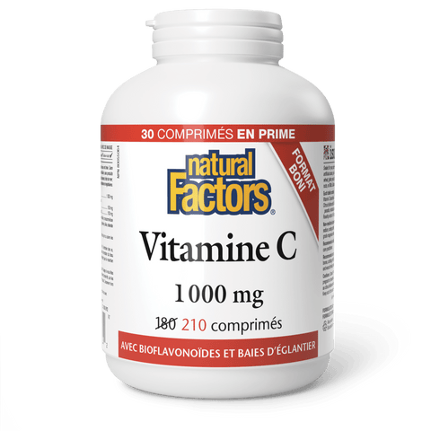 Vitamine C 1 000 mg, Natural Factors|v|image|8134