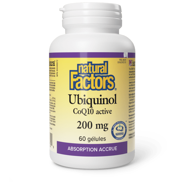 Ubiquinol Active CoQ10  200 mg  60 gélules, image-hi-res