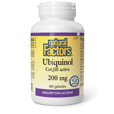 Ubiquinol Active CoQ10  200 mg  60 gélules, image-hi-res