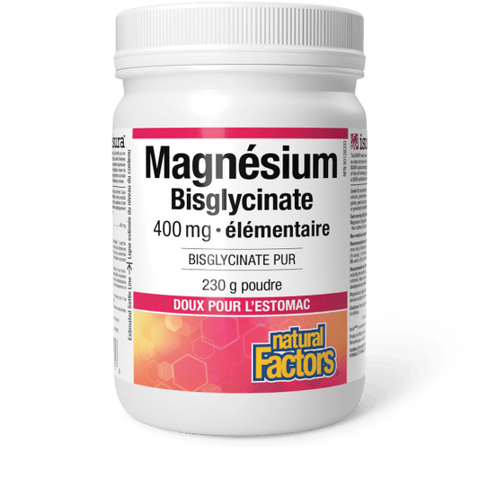Bisglycinate de magnésium  400 mg  230 g poudre, image-hi-res