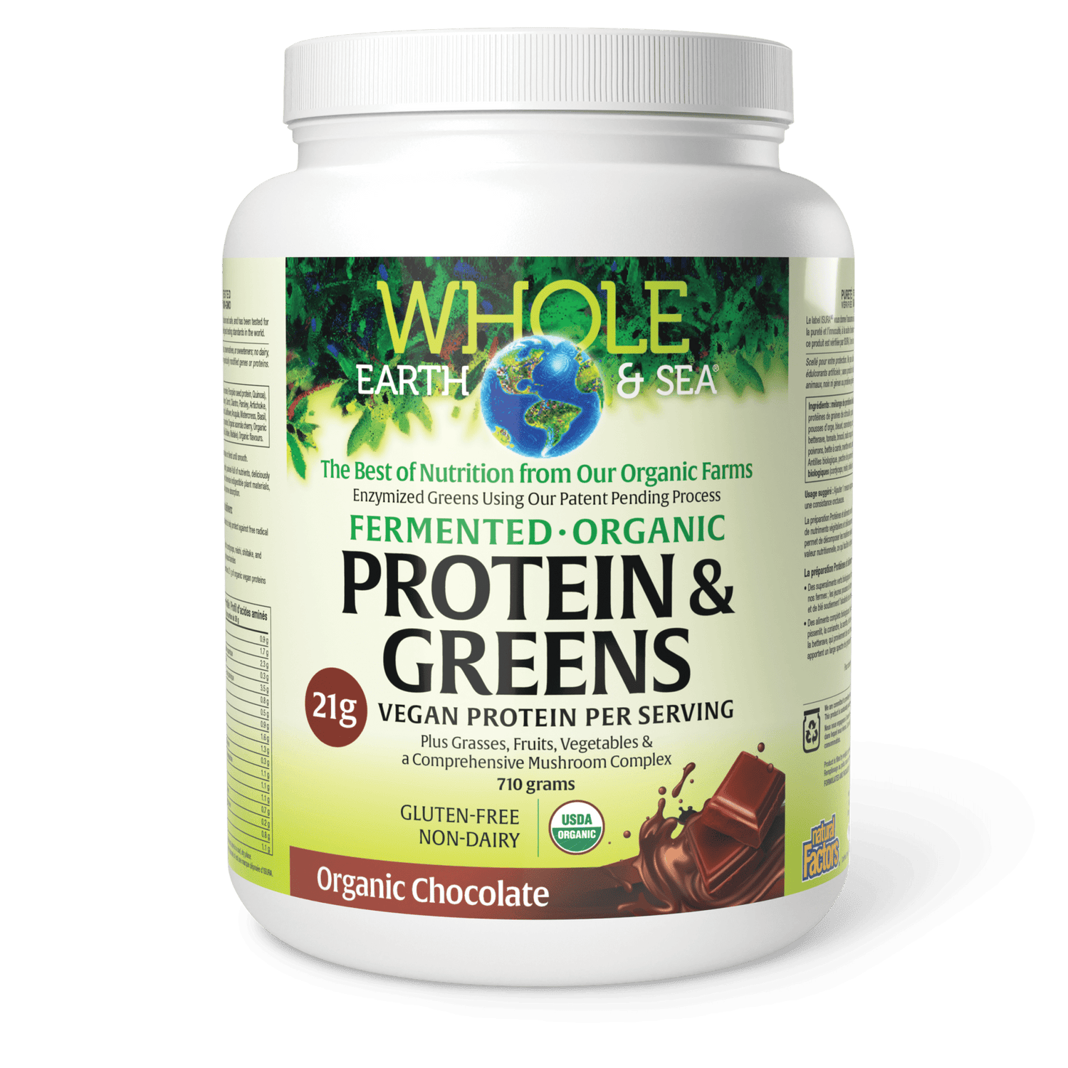 Fermented Organic Protein & Greens, Whole Earth & Sea, Whole Earth & Sea®|v|image|35535