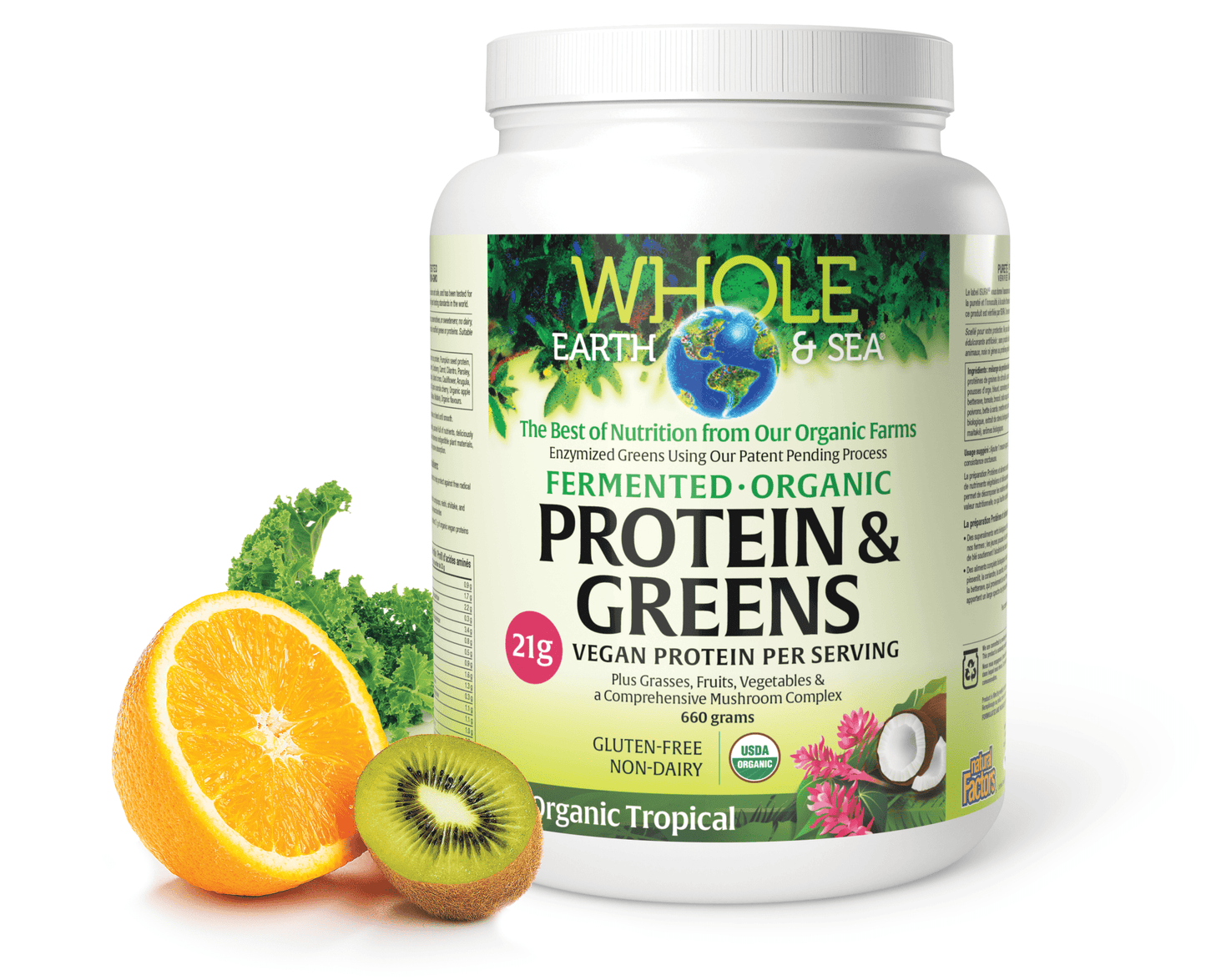 Fermented Organic Protein & Greens, Whole Earth & Sea, Whole Earth & Sea®|v|image|35523