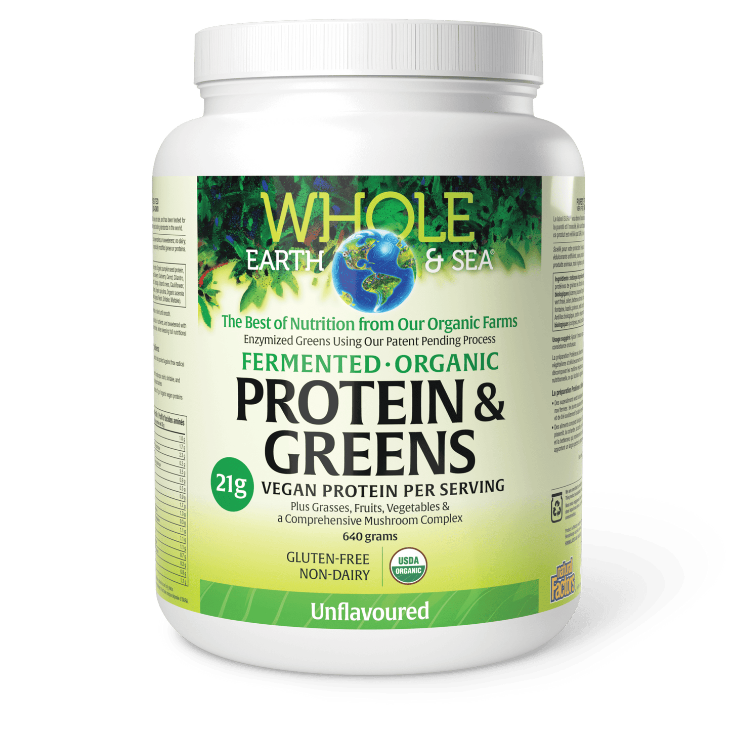 Fermented Organic Protein & Greens, Whole Earth & Sea, Whole Earth & Sea®|v|image|35541