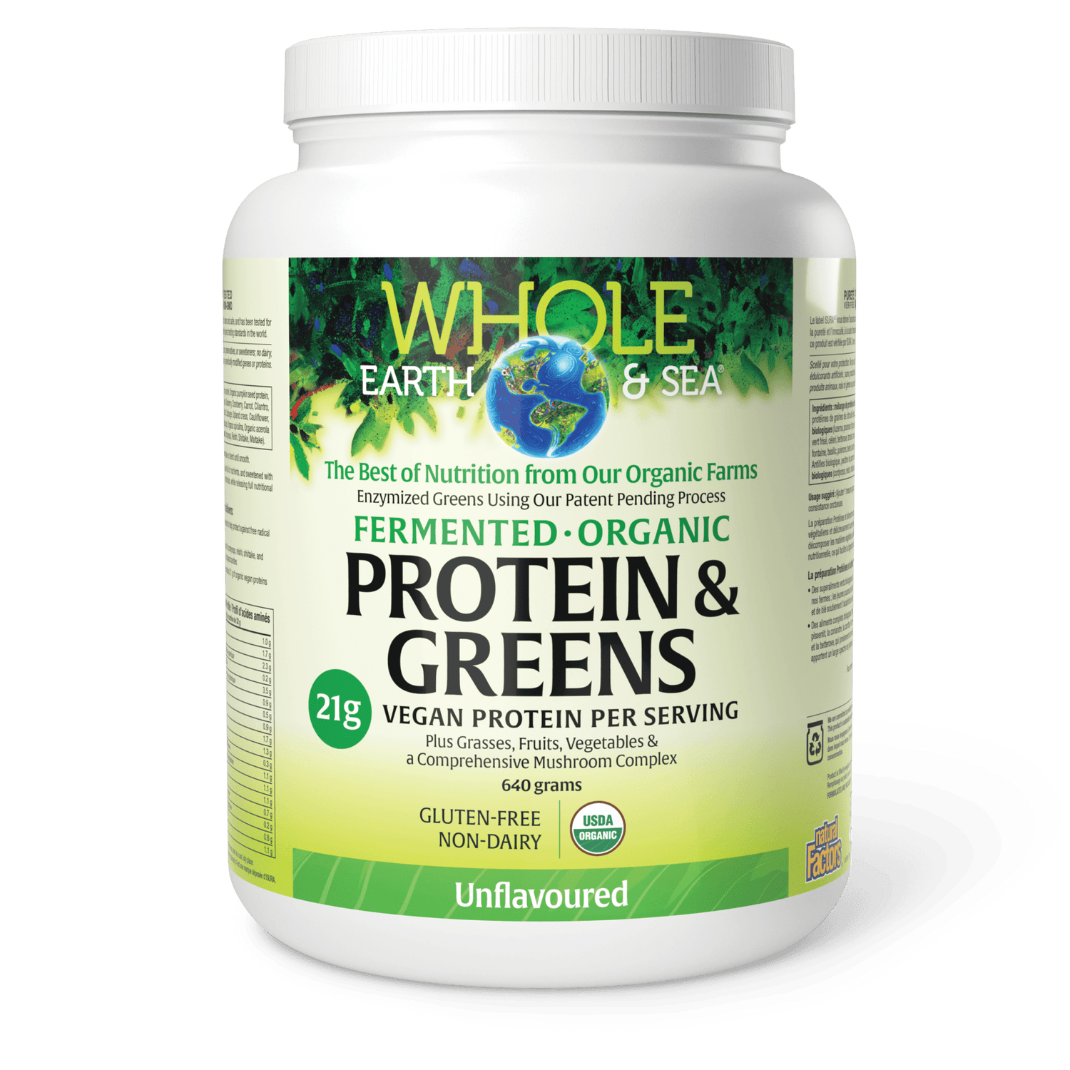 Fermented Organic Protein & Greens, Whole Earth & Sea, Whole Earth & Sea®|v|image|35541