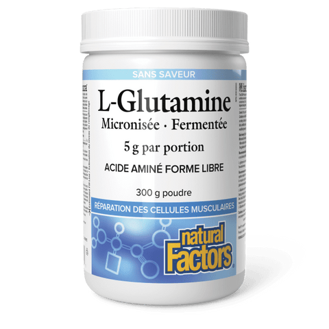 L-Glutamine micronisée, fermentée  5 g  300 g poudre, image-hi-res
