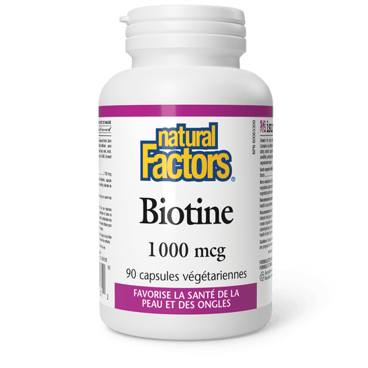 Biotine 1 000 mcg, Natural Factors|v|image|1261