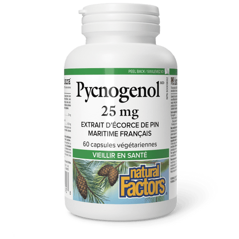 Pycnogenol(MD)  25 mg  60 capsules végétariennes, image-hi-res