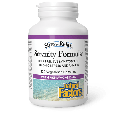 Serenity Formula, Stress-Relax, Natural Factors|v|image|2838