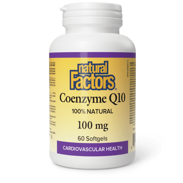 Coenzyme Q10  100% Natural   100 mg  60 Softgels, image-hi-res