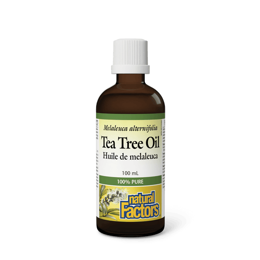 Huile de melaleuca, Natural Factors|v|image|4349