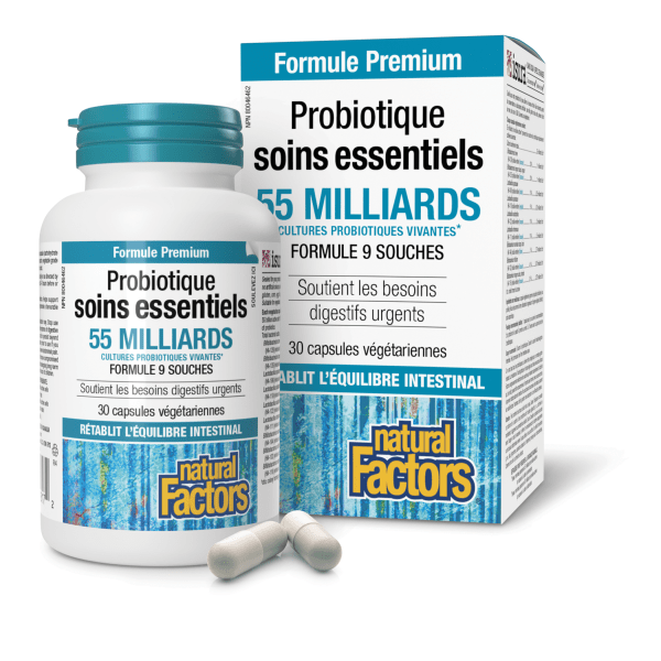 Probiotique Soins essentiels 55 milliards de cultures probiotiques vivantes, image-lifestyle