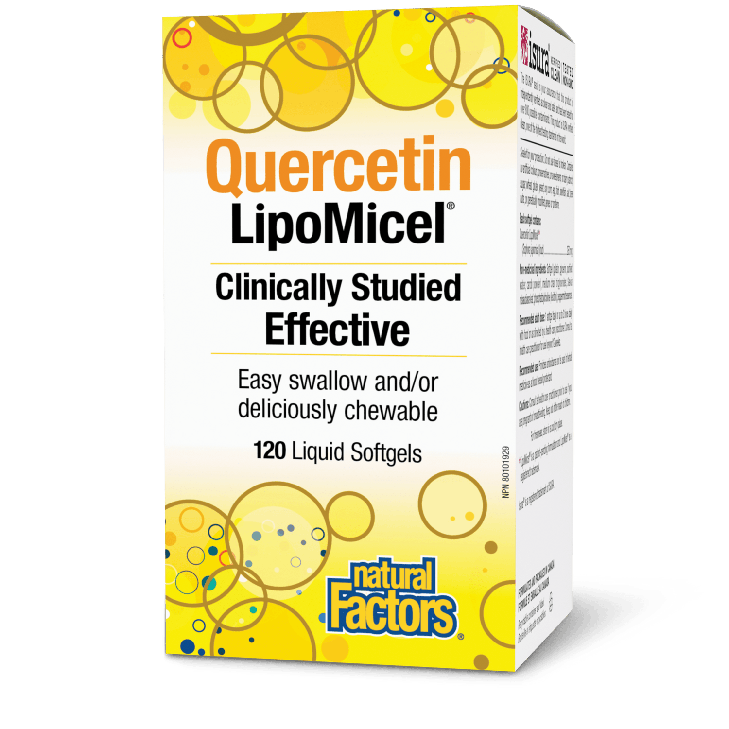 Quercetin LipoMicel®, Natural Factors|v|image|1393