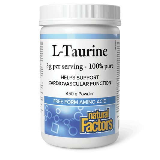 L-Taurine 3 g Powder, Natural Factors|v|image|2880