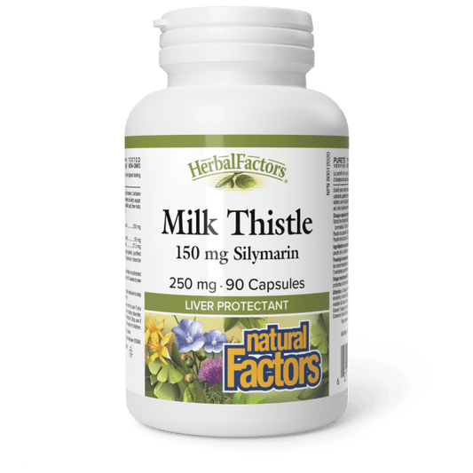 Milk Thistle 150 mg Silymarin  250 mg  90 Capsules, image-hi-res