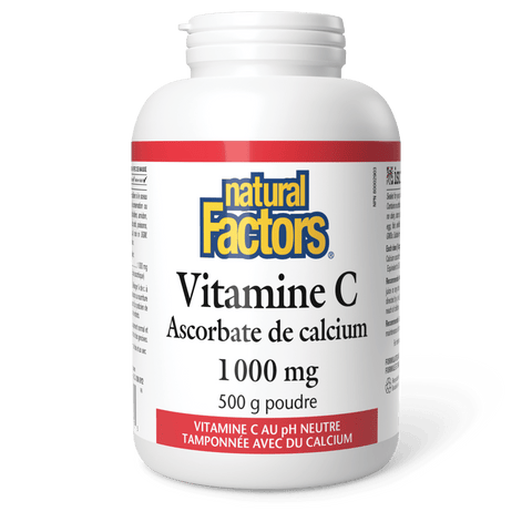 Vitamine C Ascorbate de calcium 1 000 mg, Natural Factors|v|image|1372