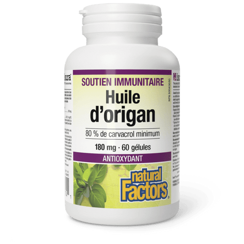 Huile d'origan  180 mg  60 gélules, image-hi-res