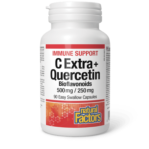 C Extra + Quercetin Bioflavonoids 500 mg/250 mg, Natural Factors|v|image|1399