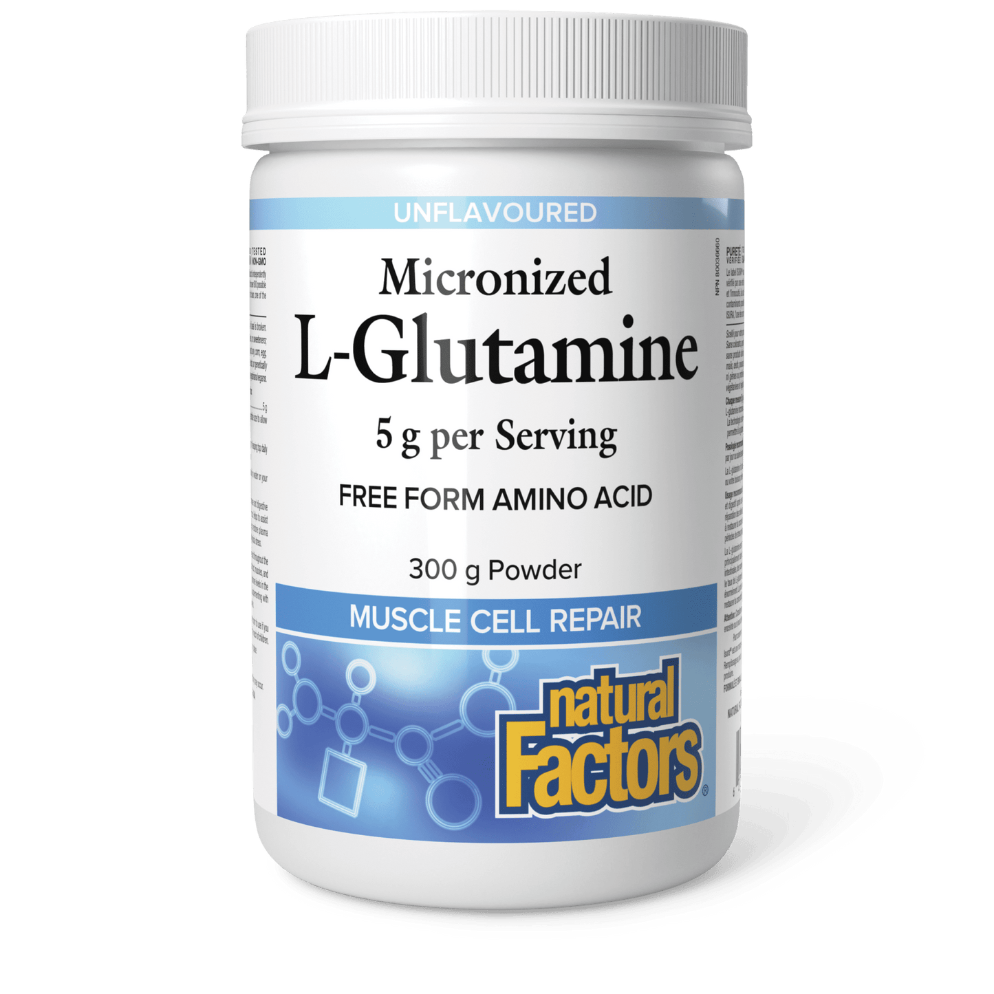 Micronized L-Glutamine 5 g, Natural Factors|v|image|2804