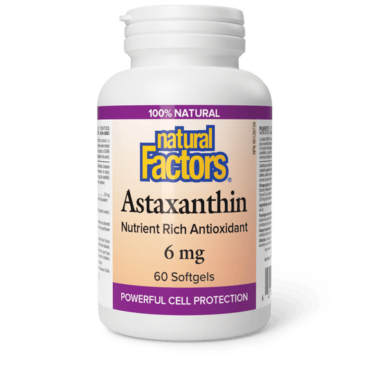 Astaxanthin 6 mg, Natural Factors|v|image|1017