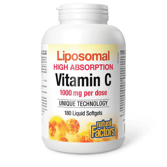Liposomal Vitamin C High Absorption  1000 mg per dose  180 Liquid Softgels, image-hi-res