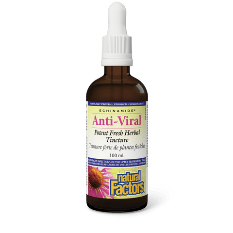 Anti-Viral Teinture forte de plantes fraîches, ECHINAMIDE, Natural Factors|v|image|4751